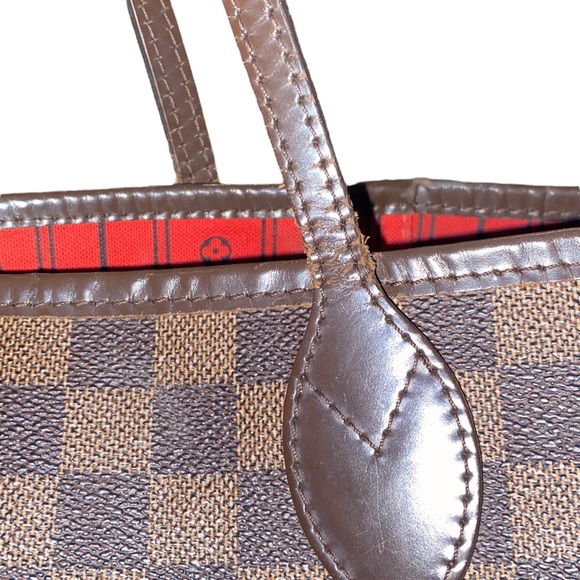 Louis Vuitton Neverfull Damier Ebene MM w/ COA - Picture 6 of 11